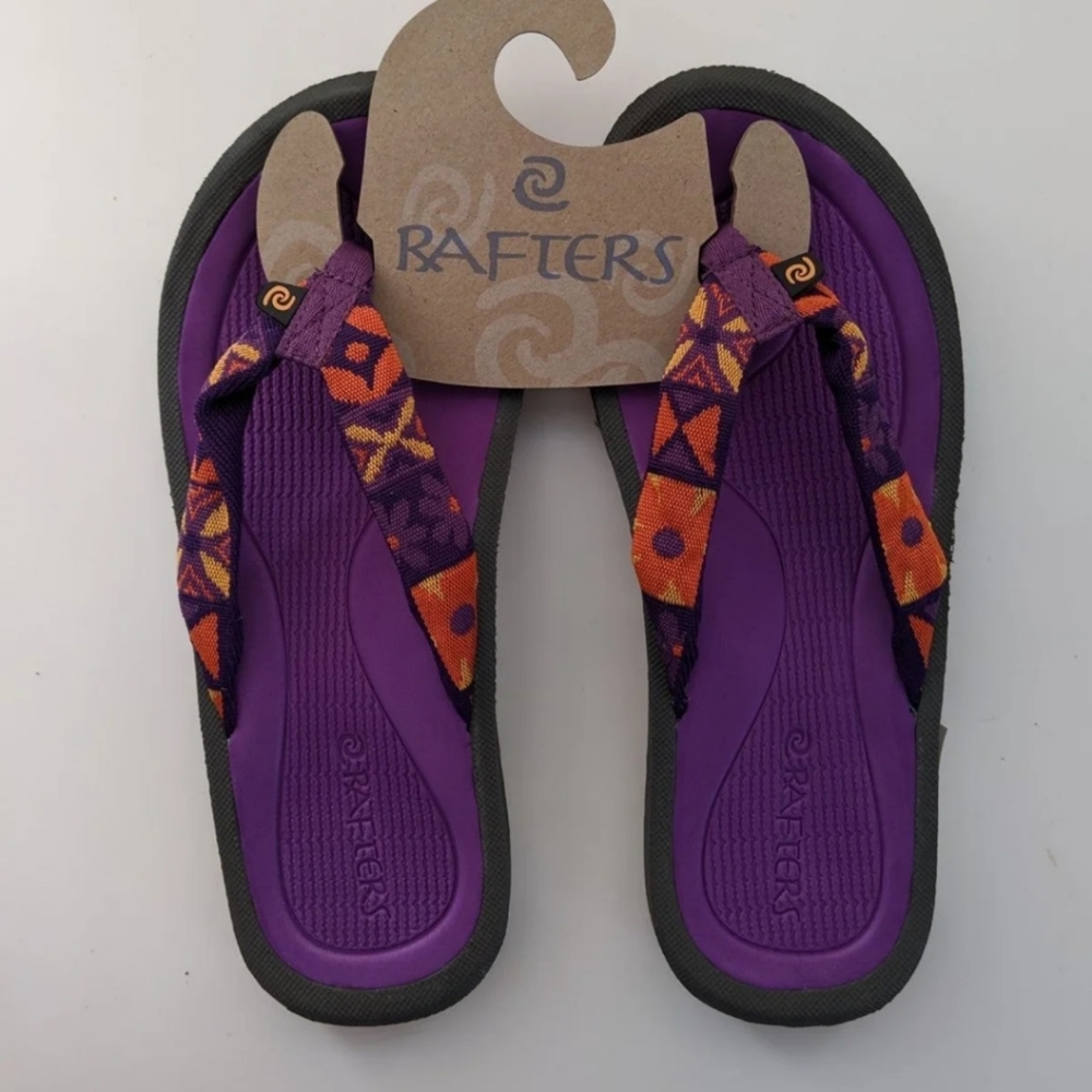 NWT Rafters Kid’s Breeze Hawaiian Flip Flops